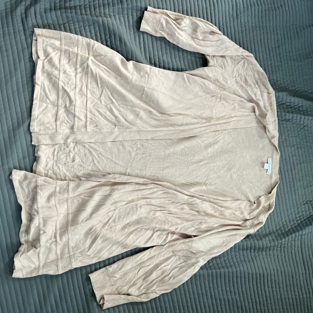 New York & Company Light Brown Women Cardigans